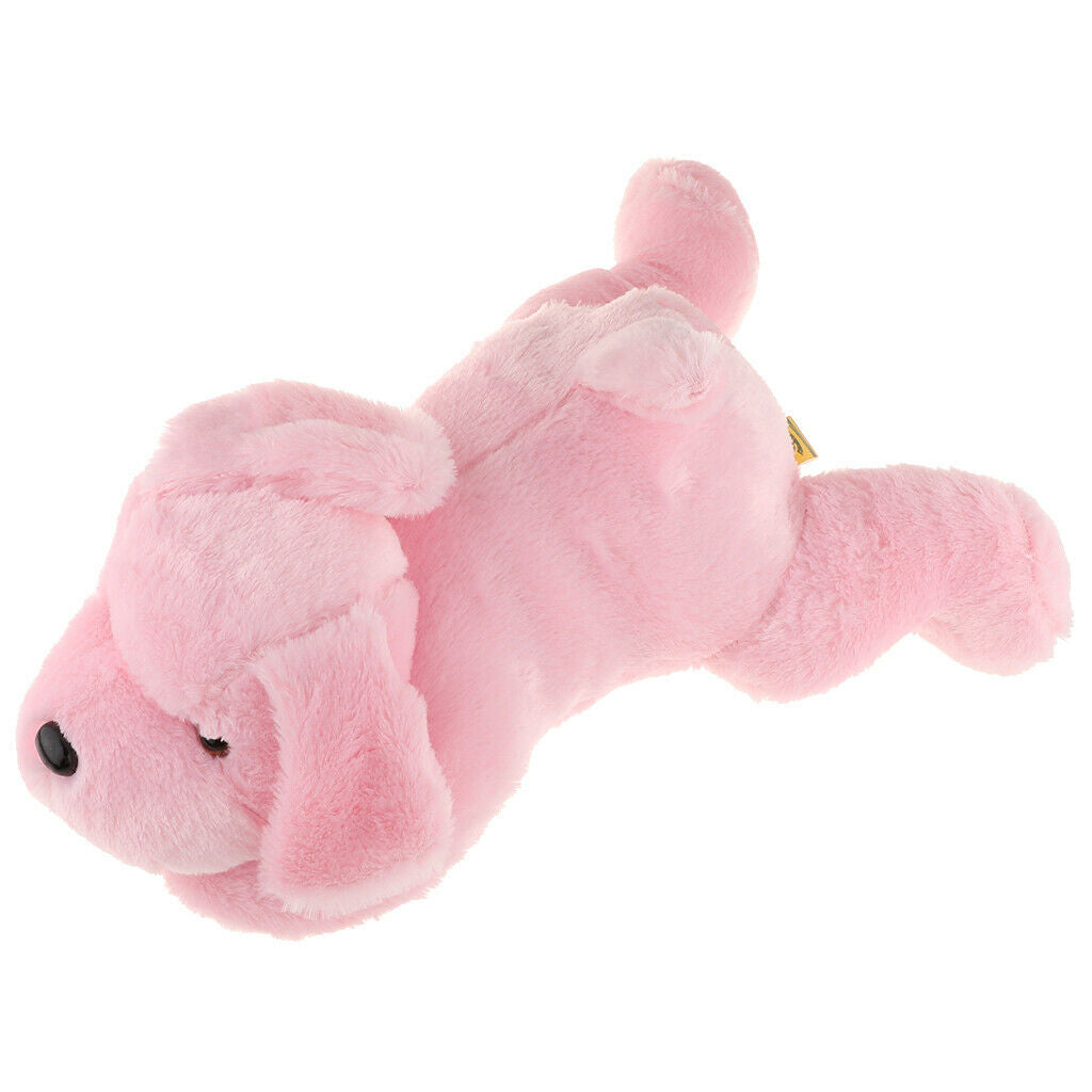 LED Doggie Stuffed Animal Night Light Colorful Glowing Puppy Soft Plush Toys,