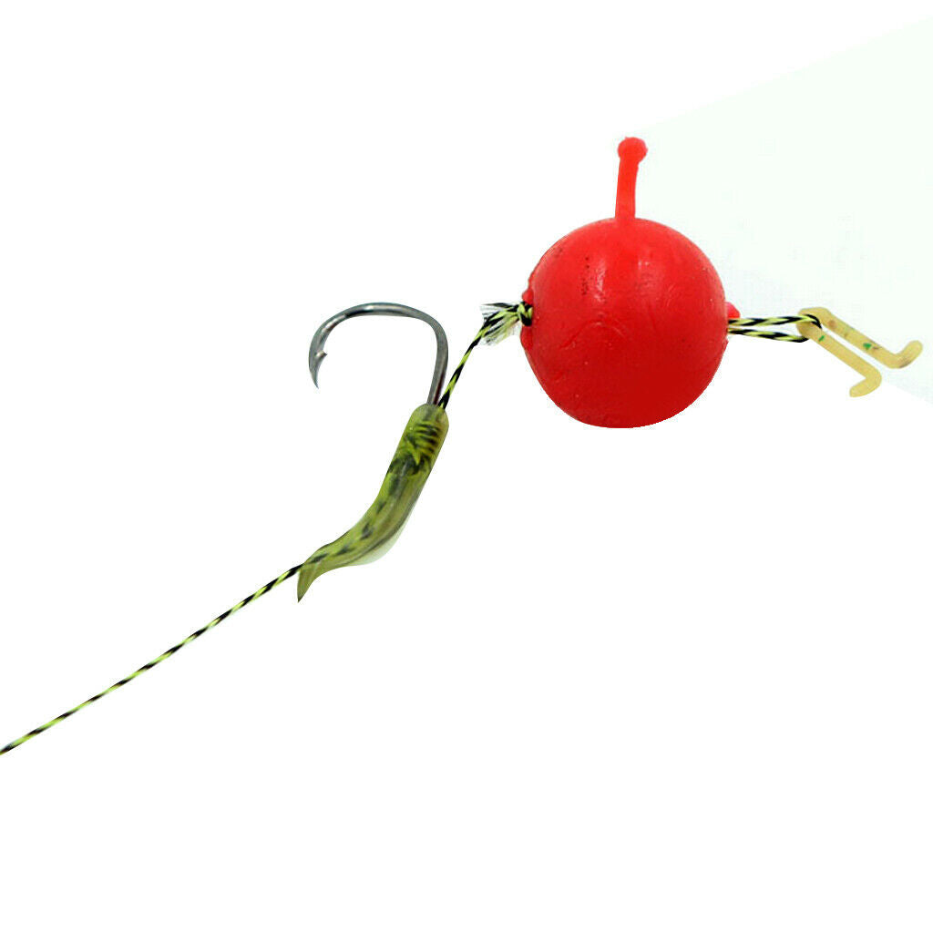 5pcs Durable Hair Rig Stopper Carp Fishing Boilie Bait Stops Dumbell Bait Rig