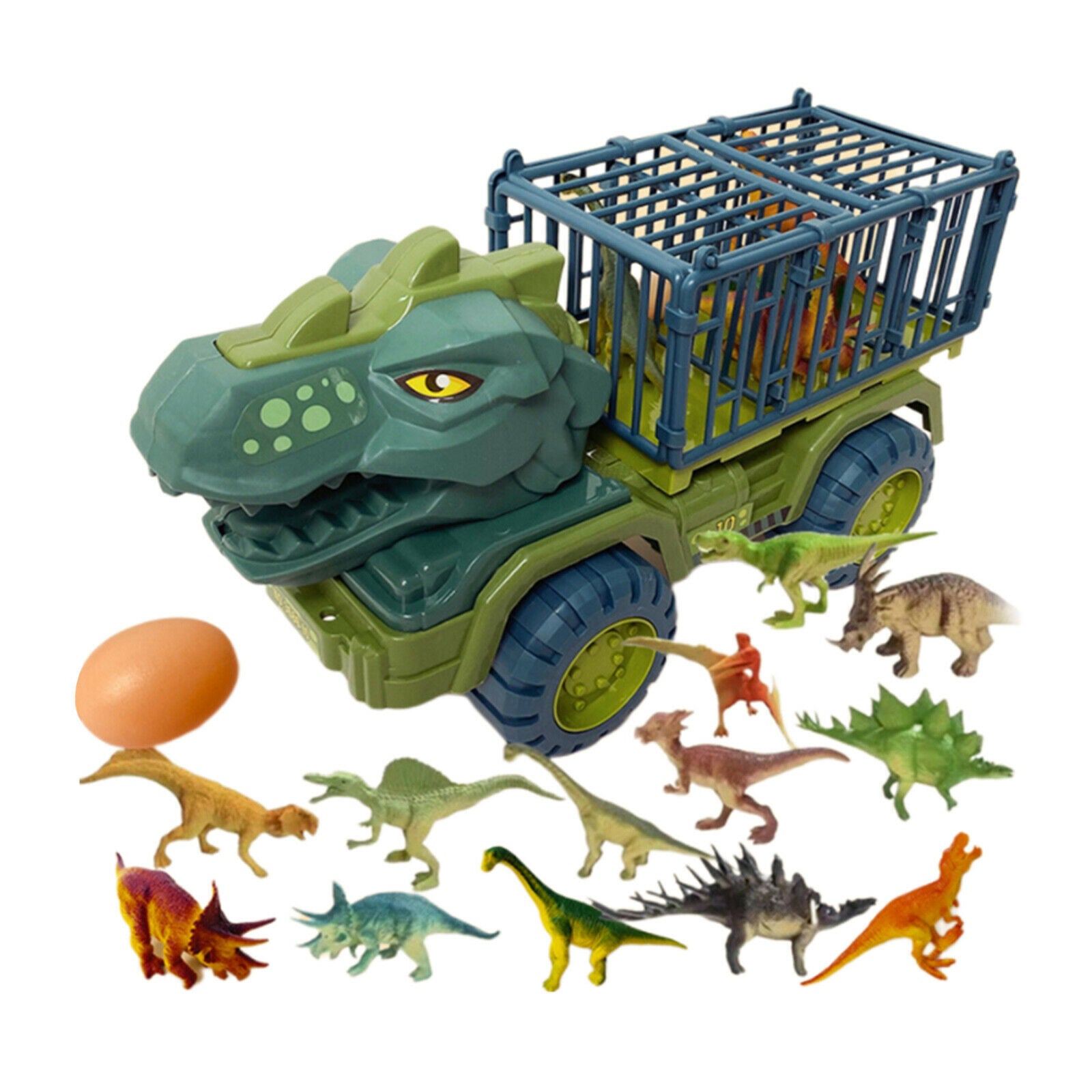 Kids Large Dinosaur Car Truck Excavator Transport Car Toys Carrier Truck Vehicle