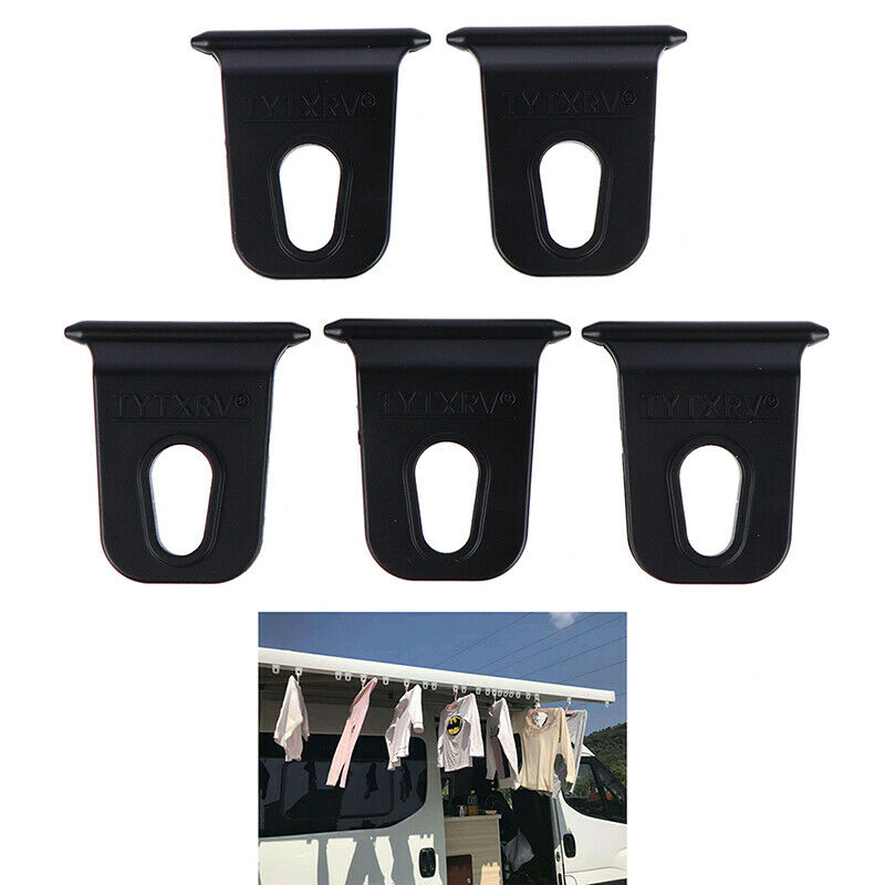5Pcs For Caravan Awning Hanger RV Awings Camper Hook Clothes Awing Hoo.l8
