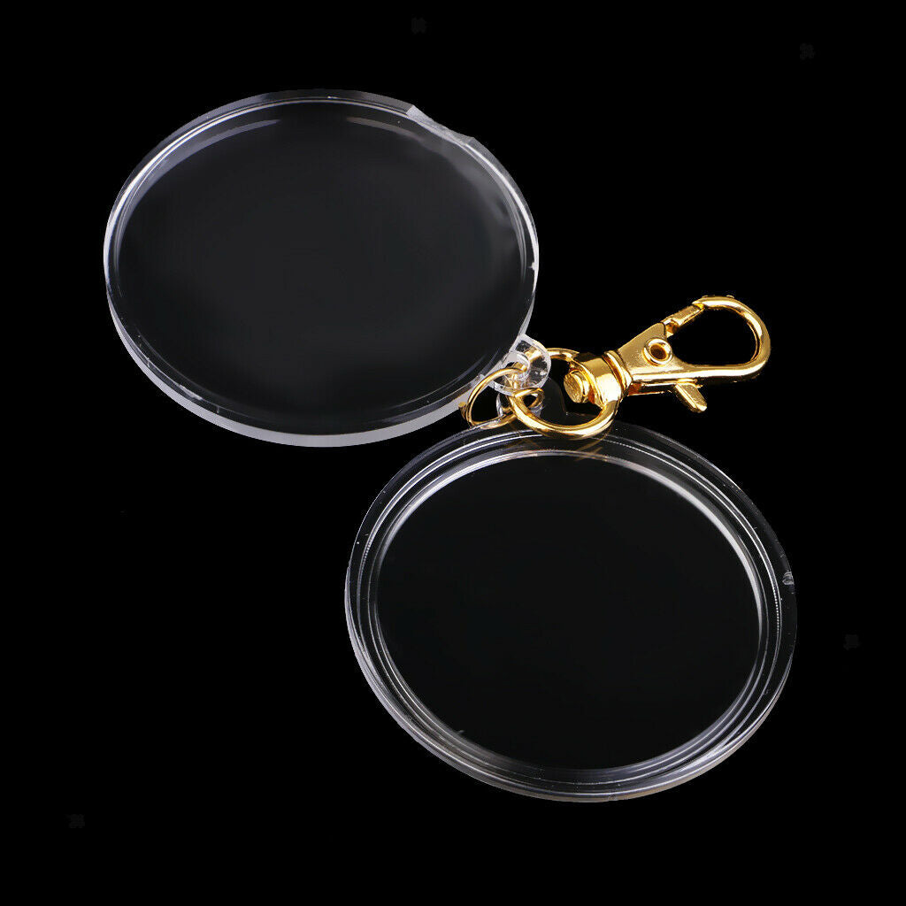 Creative Portable Coin Storage Box Holder Multi-Fonction Keyring Keychain Photo