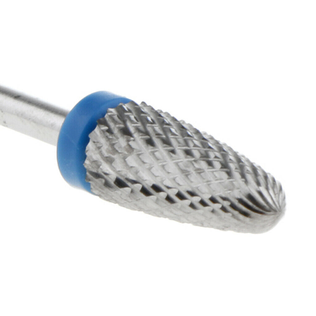 Tungsten Steel Nail Art Burr File Polishing Head Electric Drill Bit Grinding