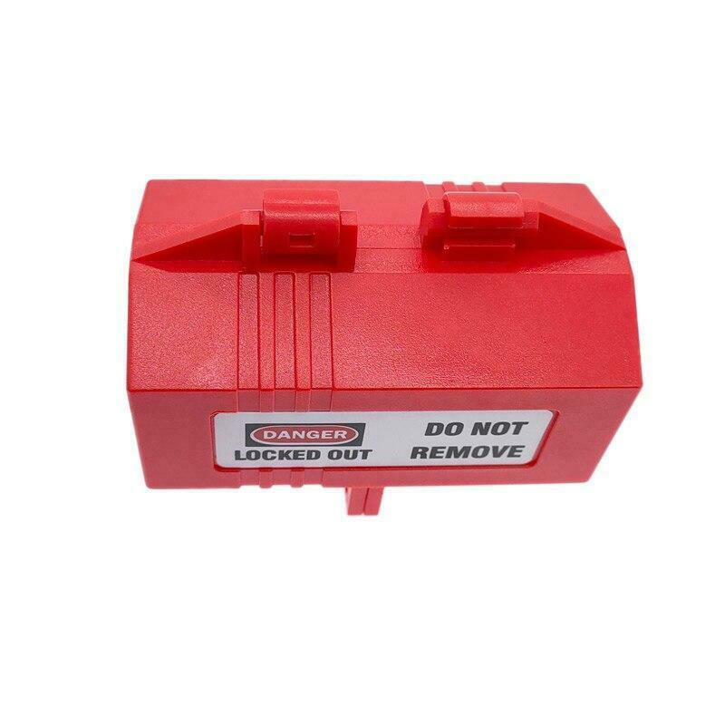 Heavy Duty Electrical Plug Lockout Box Plastic Tag Out Device Safety T
