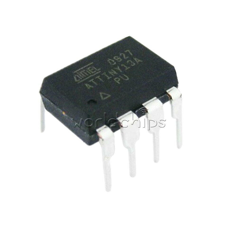 2pcs ATTINY13A-PU ATTINY13A DIP8 IC MCU AVR 1K FLASH 20MHZ