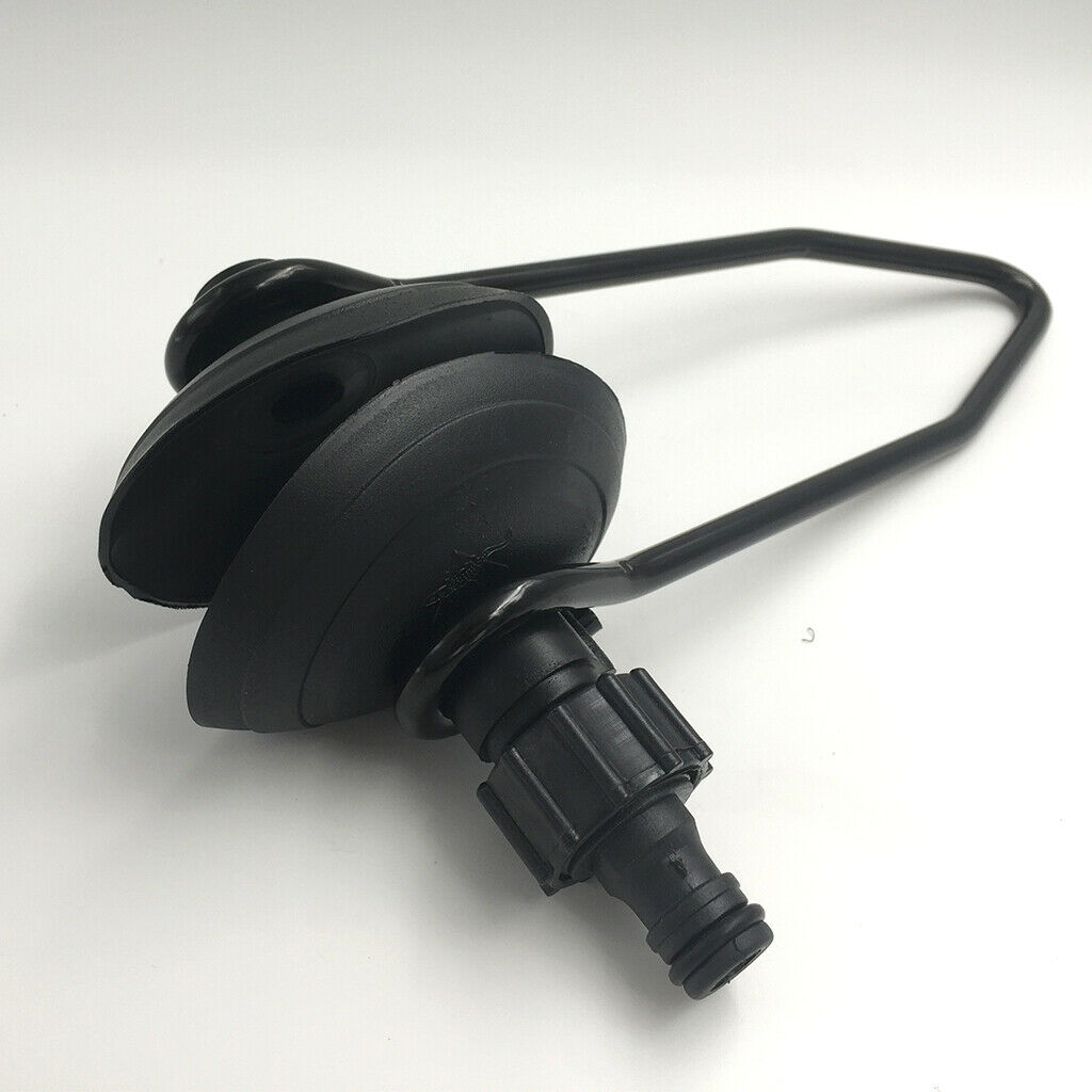 Large outboard water flusher / round earmuffs