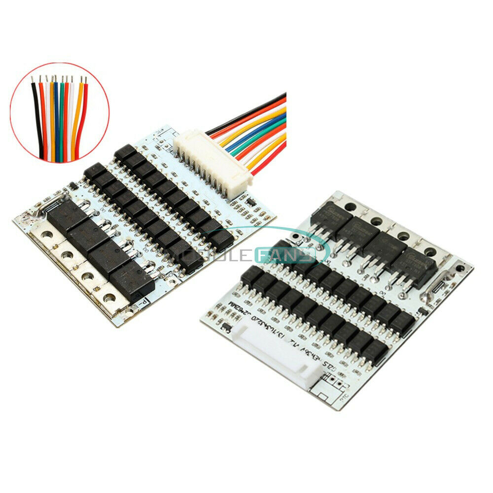 2PCS 10S Li-ion Lithium Cell 36V 40A 18650 Battery Balance Protection BMS Board