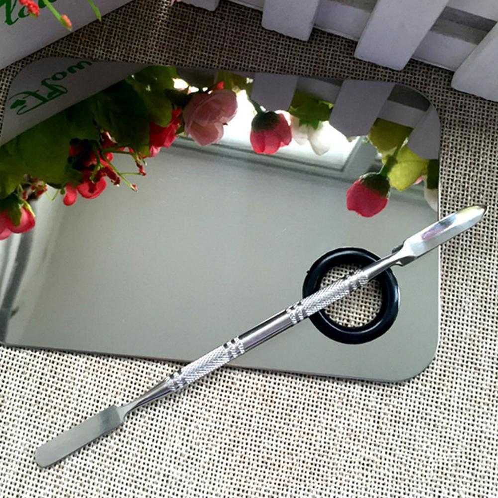 Cosmetic Make up Steel Mixing Spatula Tool For Palette Nails