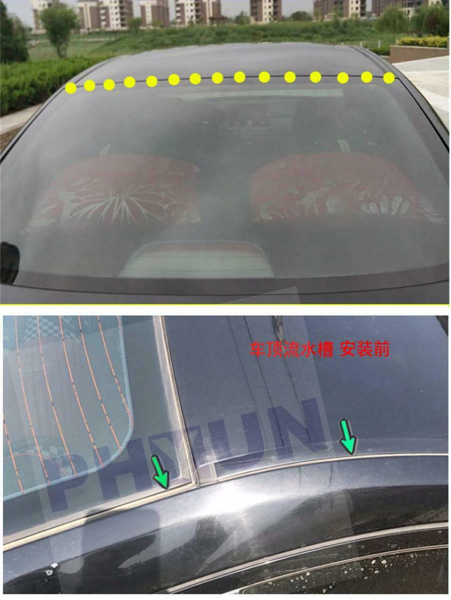 5m 20mm Rubber Seal Car Front Rear Windshield Sunroof Waterproof Dustproof Edge