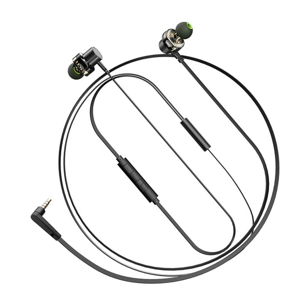 Z1 Double Moving Ring In-ear Magnetic Subwoofer Universal Earphone