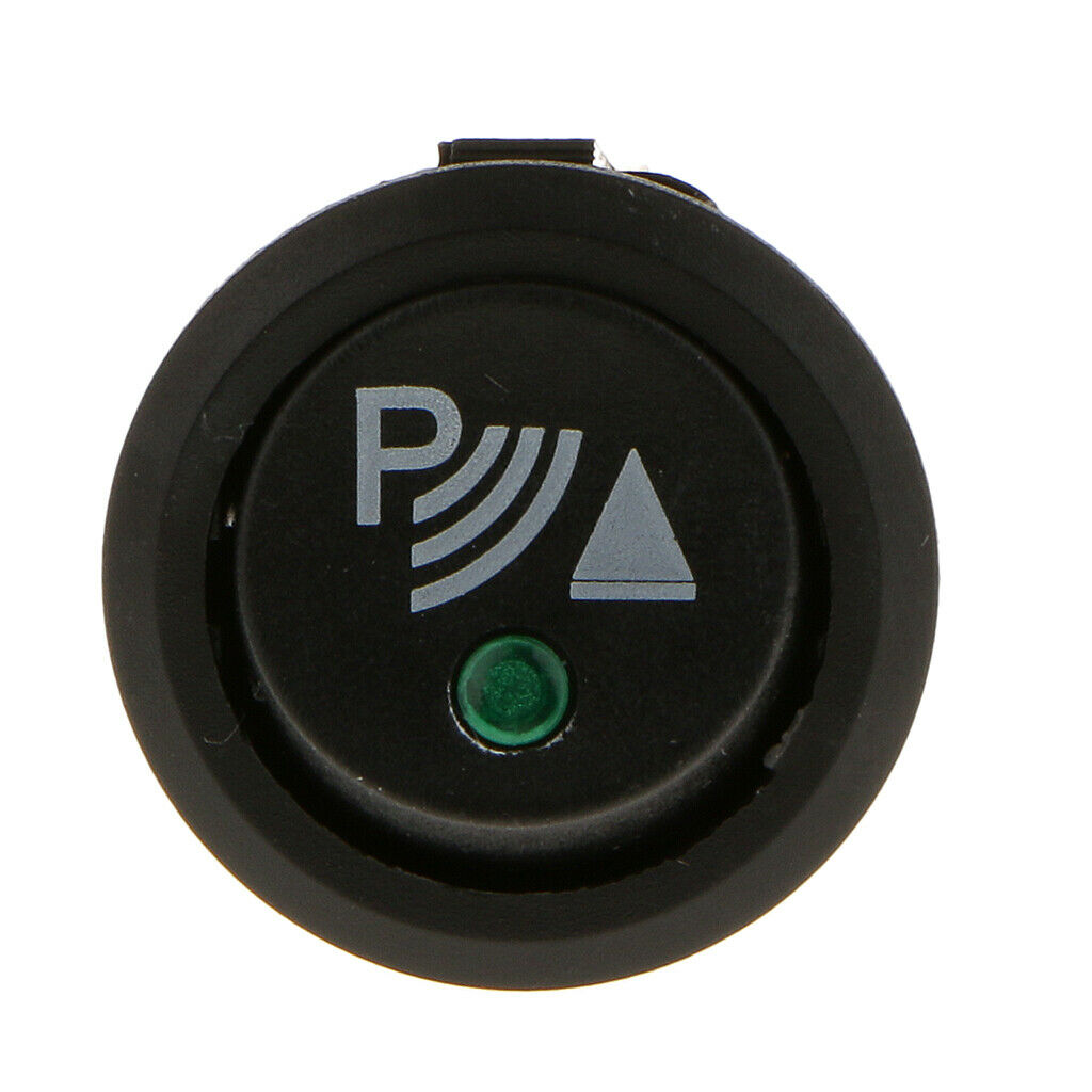 New 12V Front Rocker Wireless Parking Sensor Switch Button Rv Truck Vehicle