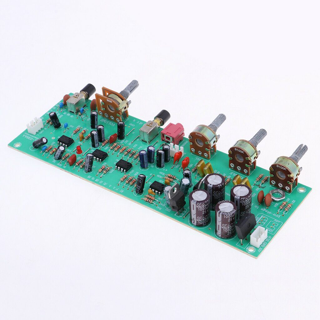 Dx338a Preamp Sound Bass Treble Volume Control Preamp Board