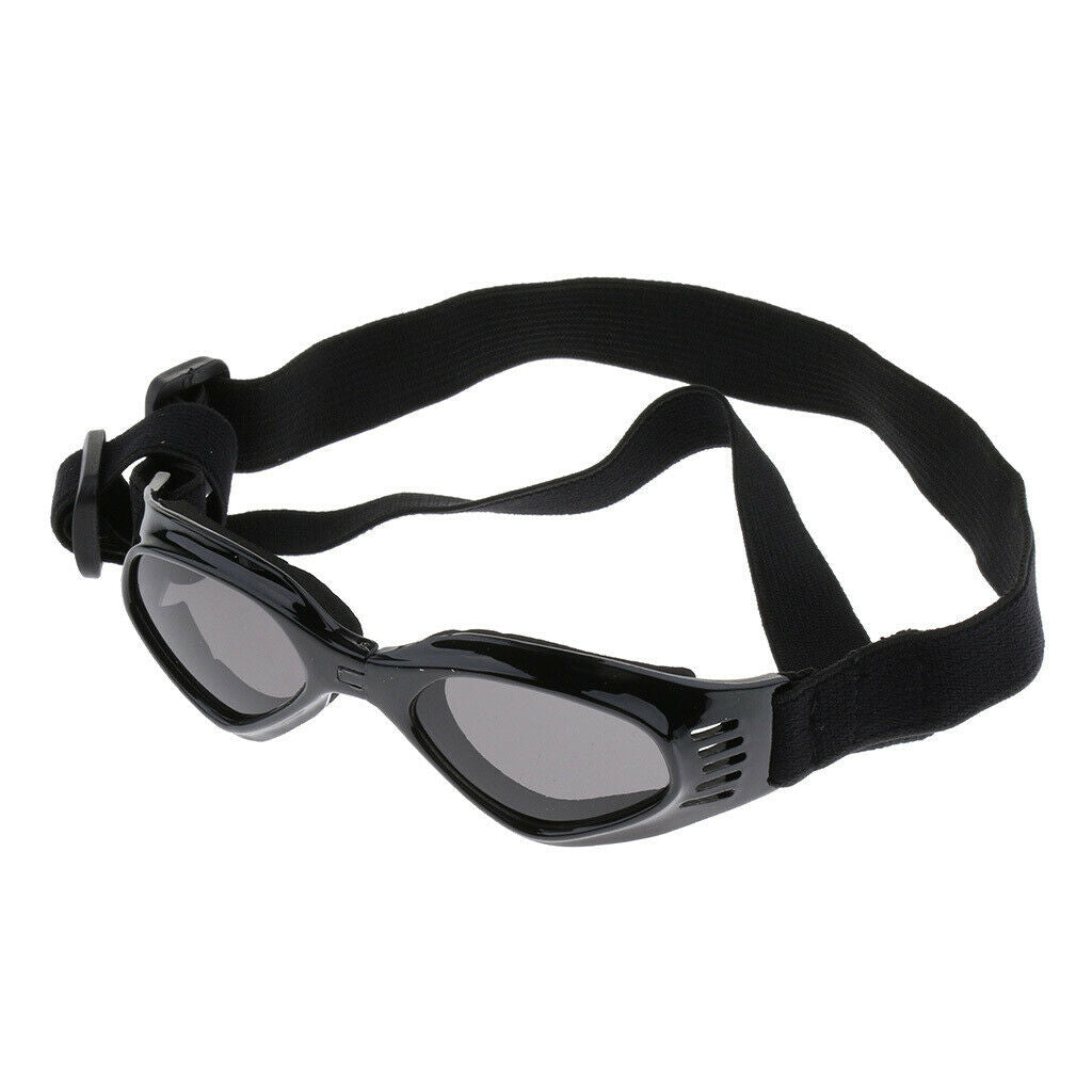 2 Pieces Folding Dog Goggles Eye Wear Protection Waterproof Pet Sunglasses for