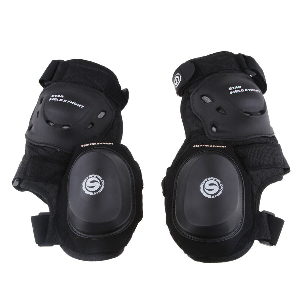 1xAdult Knee Shin Armor Protector Guard Pads for Motorcycle Motocross Skating
