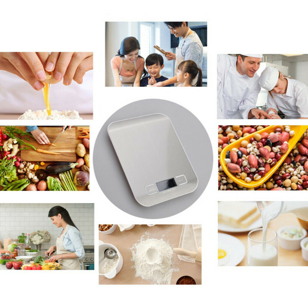 5KG/1g Gram Digital Kitchen Scale Measure Cooking Food Jewelry Weighing