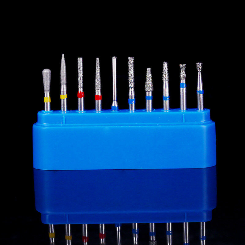 30 Kits Dental FG-104 Diamond Burs Implant Inlay Preparation 10Pcs/Kit AZDENT