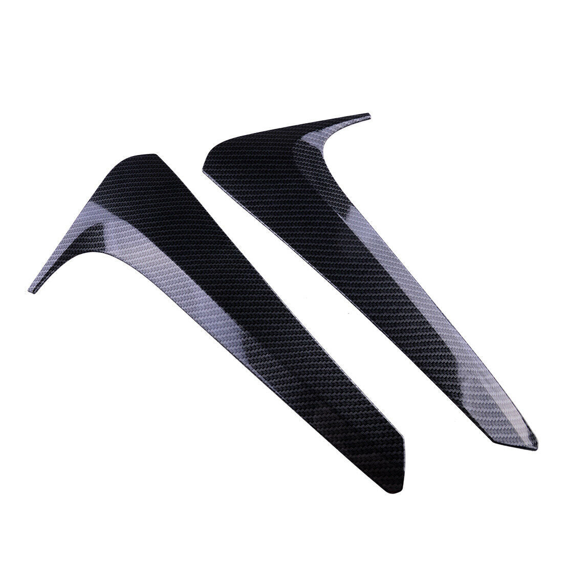 2x Rear Window Side Spoiler Triangle Cover fit for Highlander Kluger 2014-19