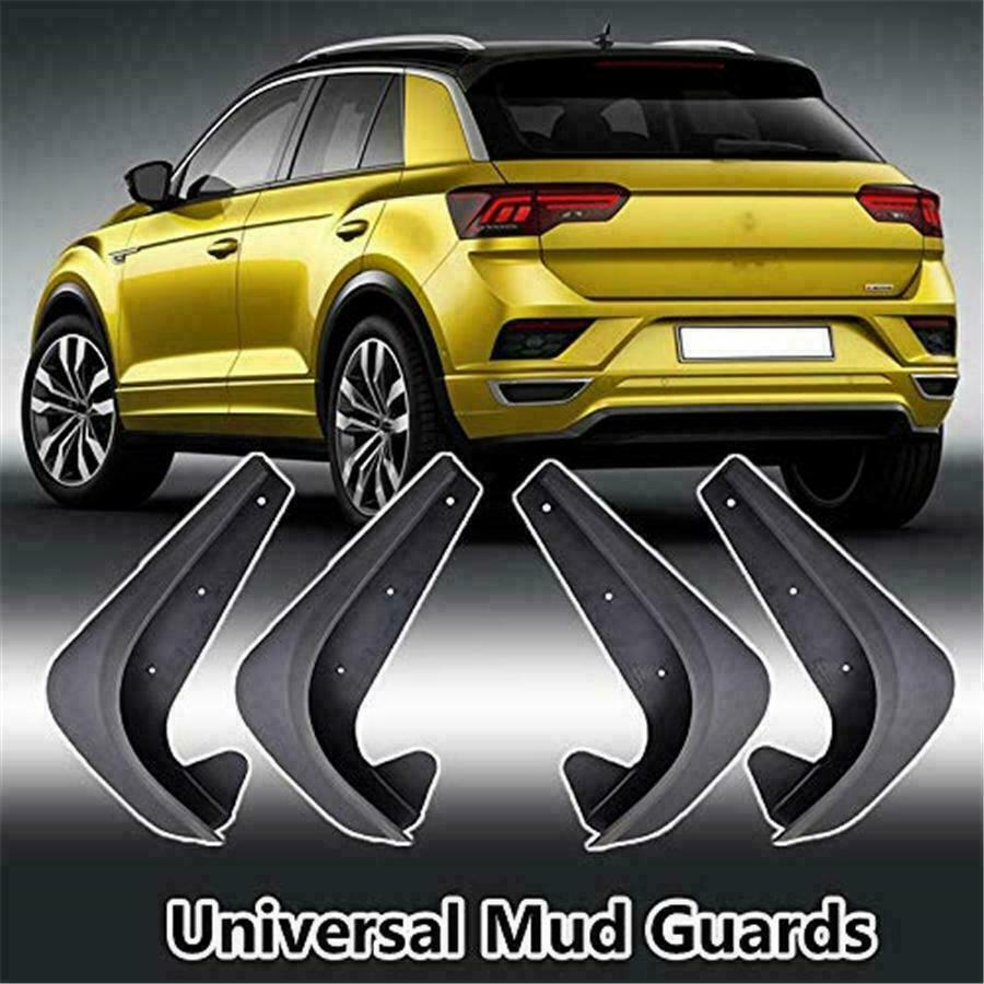 4PCS Car Fender Mud Flaps Mudguards Splash Guards For Pickup Van Truck UNIVERSAL