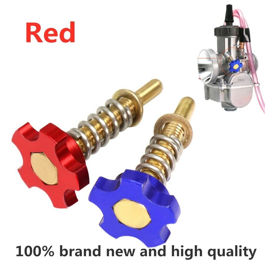 Motorcycle CNC Billet Carburetor Easy Air Fuel Mixture Idle Speed Adjuster Screw