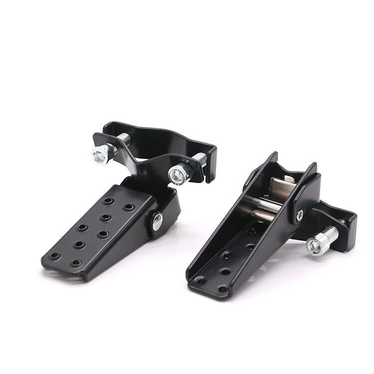 Motorbike Retro Adjustable Folding Foot Pegs Pedals For  ATV BMW Dirt Bike
