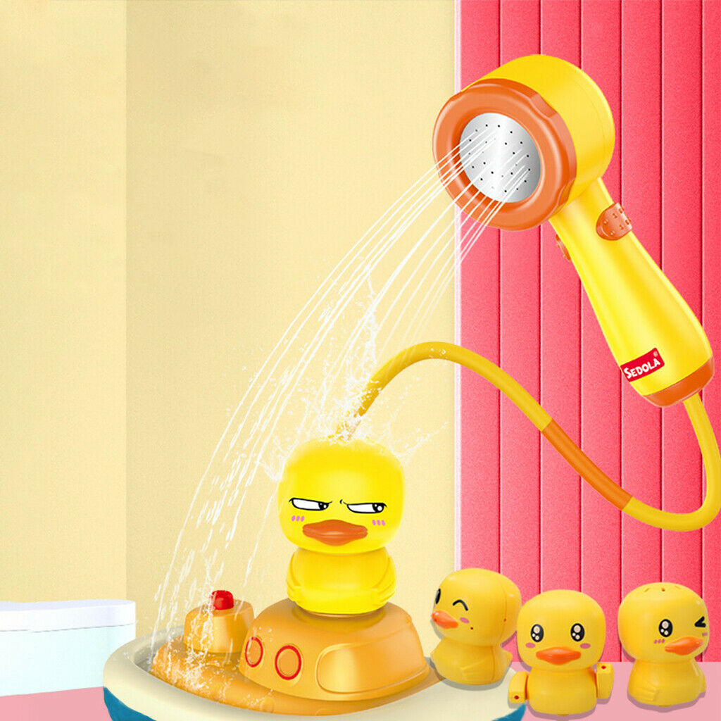 Automatic Duck Water Spray Baby Shower Toys Gifts for Infants Toddlers