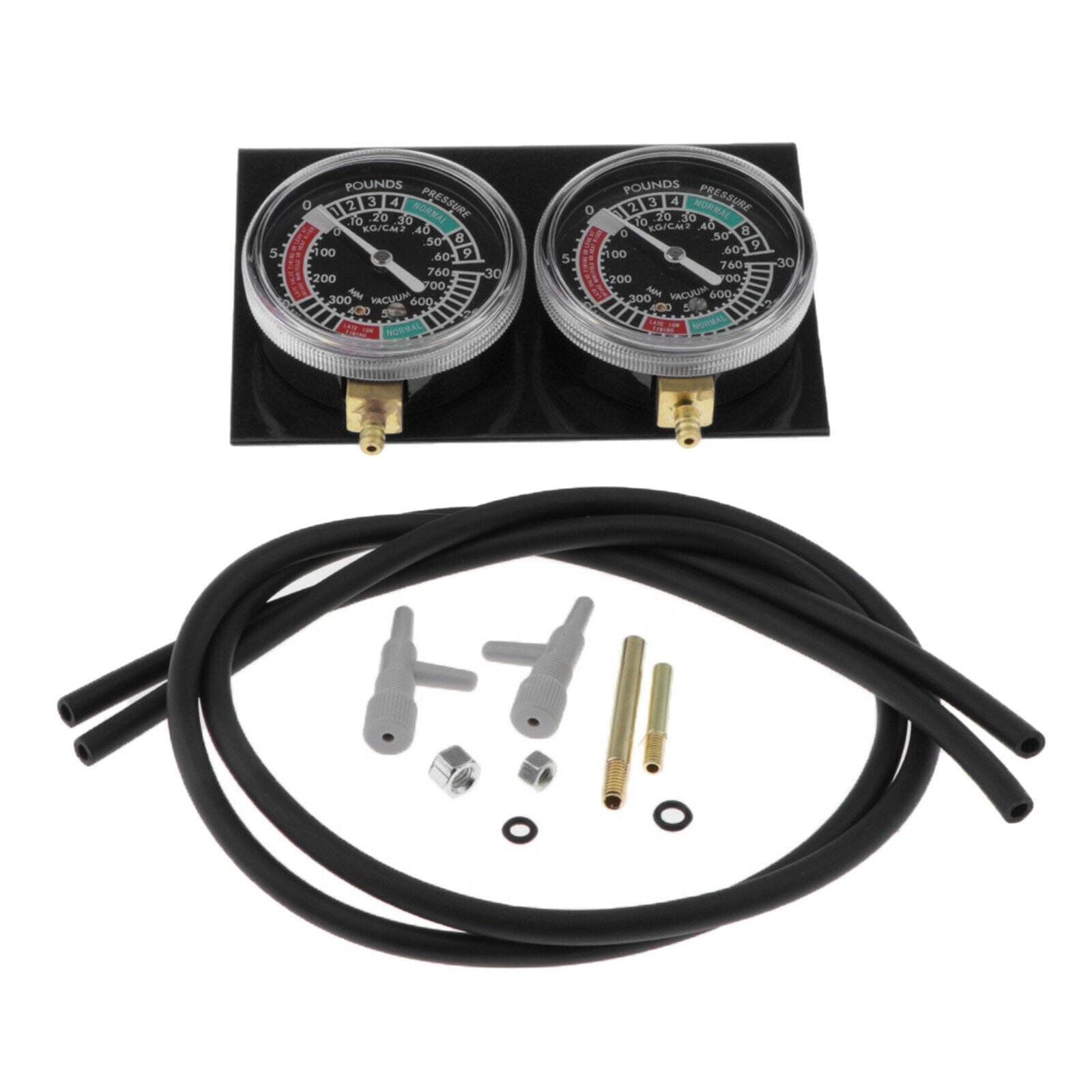 Motorcycles Carburetor Vacuum Gauge Balancer for 2 Cylinder Engines Suzuki