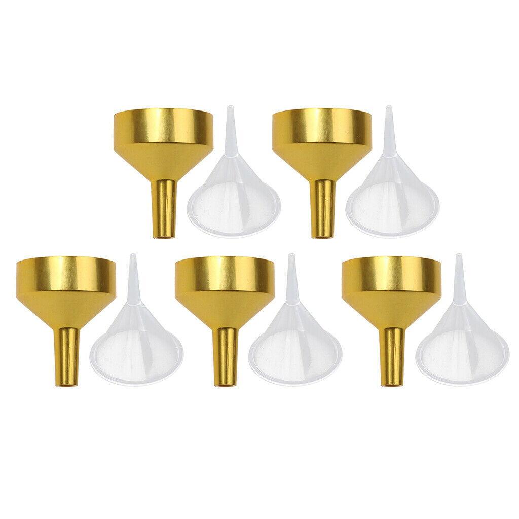 10pcs Mini Funnels For Small Top Perfume Bottle Diffuser Oil Mini