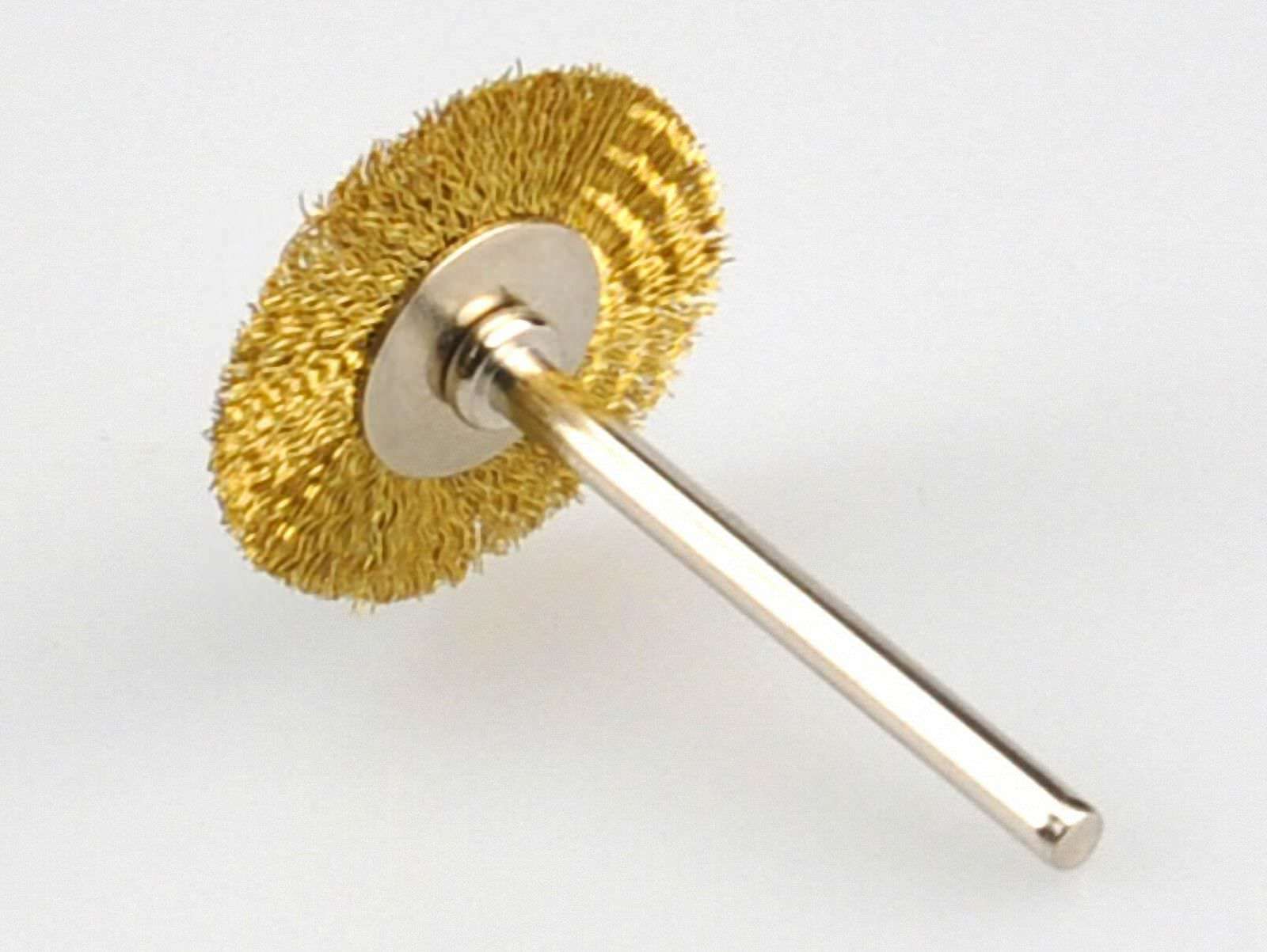 10 PCS Brass Wire Wheel Brushes For Dremel Die Grinder - Rotary Tools [M_M_S]