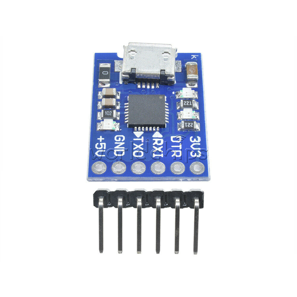 2pcs CP2102 MICRO USB to UART TTL Module 6Pin Serial Converter STC Replace FT232