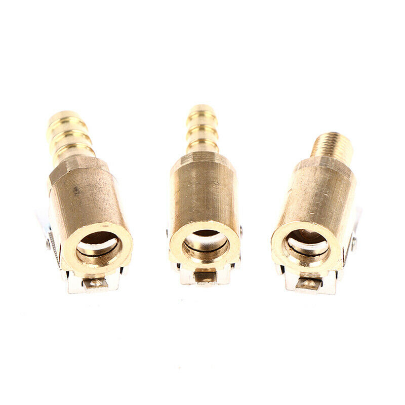 3PCS Car Air Pump Thread Nozzle Adapter Fast Conversion Head Clip Type To.l8