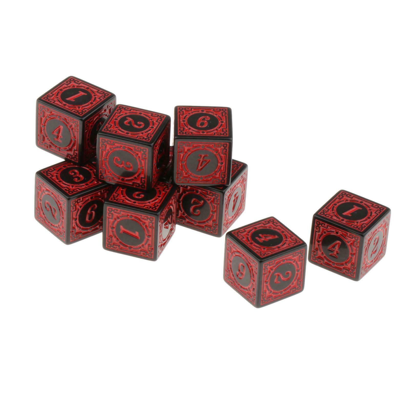 50pcs Dices Table Role Tabletop Party Entertainment Dice Gifts for Kid