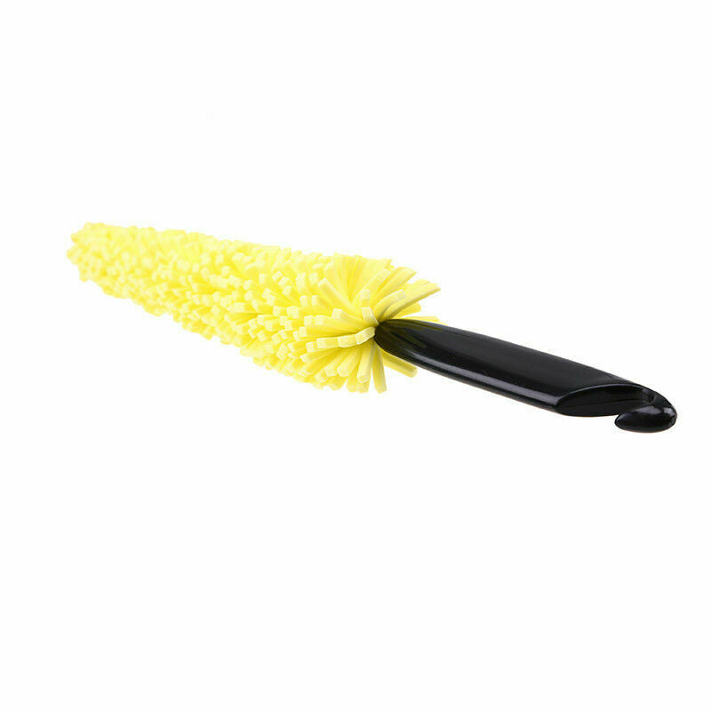 Car Tire Rim Scrub Wash Brush Grille Wheel Truck Cleaning Detailing Cleaner Tool