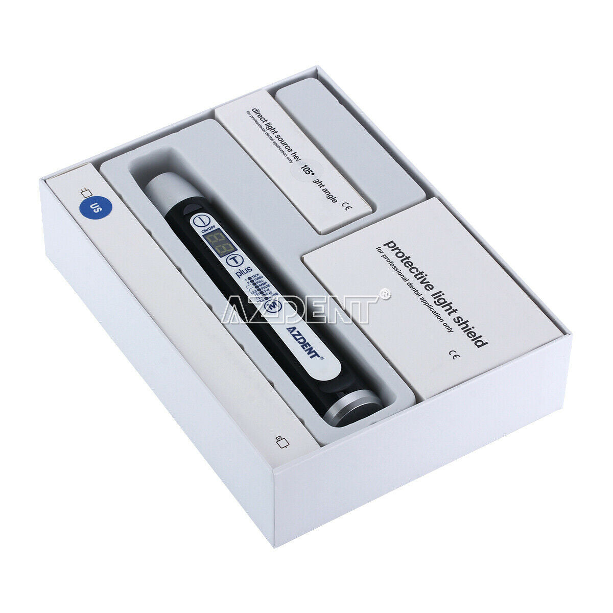 Dental Wireless LED Curing Light Plus105 1sec to Cure High Power 2500 mw/cm²