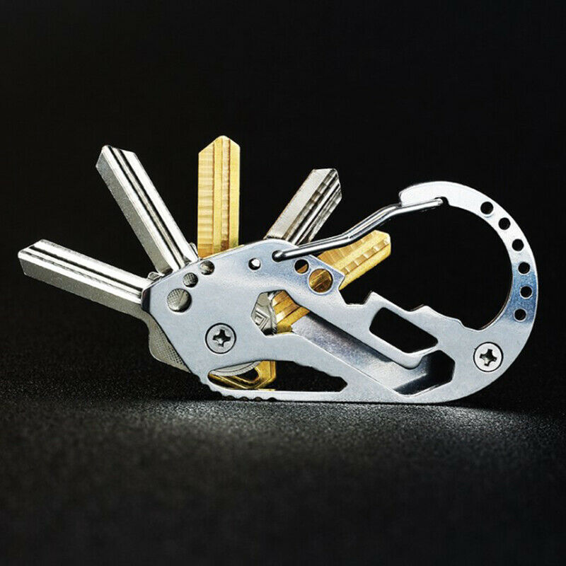 1pc EDC holder clip gadget multipurpose hanger buckle climb tool  Key org.l8