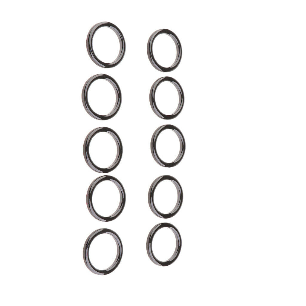 10PCS Fishing Rod Guide Tip Ring DIY   Pole Tips Ceramic Rings