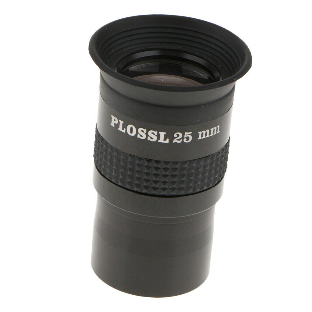 1.25”/31.7mm Plossl 25mm Fully Multicoated Eyepiece for Astronomy Telescope