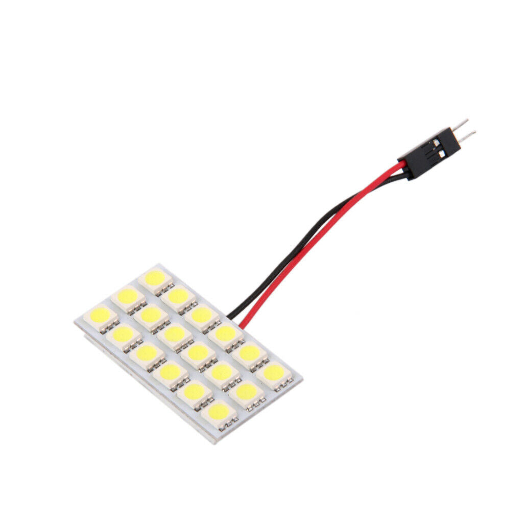 Car T10 18 SMD Dome Reading Trunk Number Plate Light Lamp Bulb
