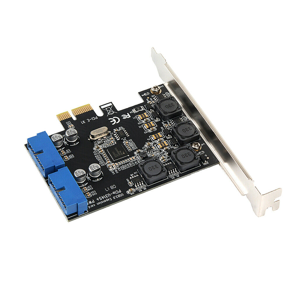 prettyia       to   2port   19   pin   USB3 . 0   Internal   Header   Card