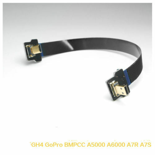 New 15cm Micro HDMI to Micro HDMI Flexible Flat Ribbon Cable for FPV