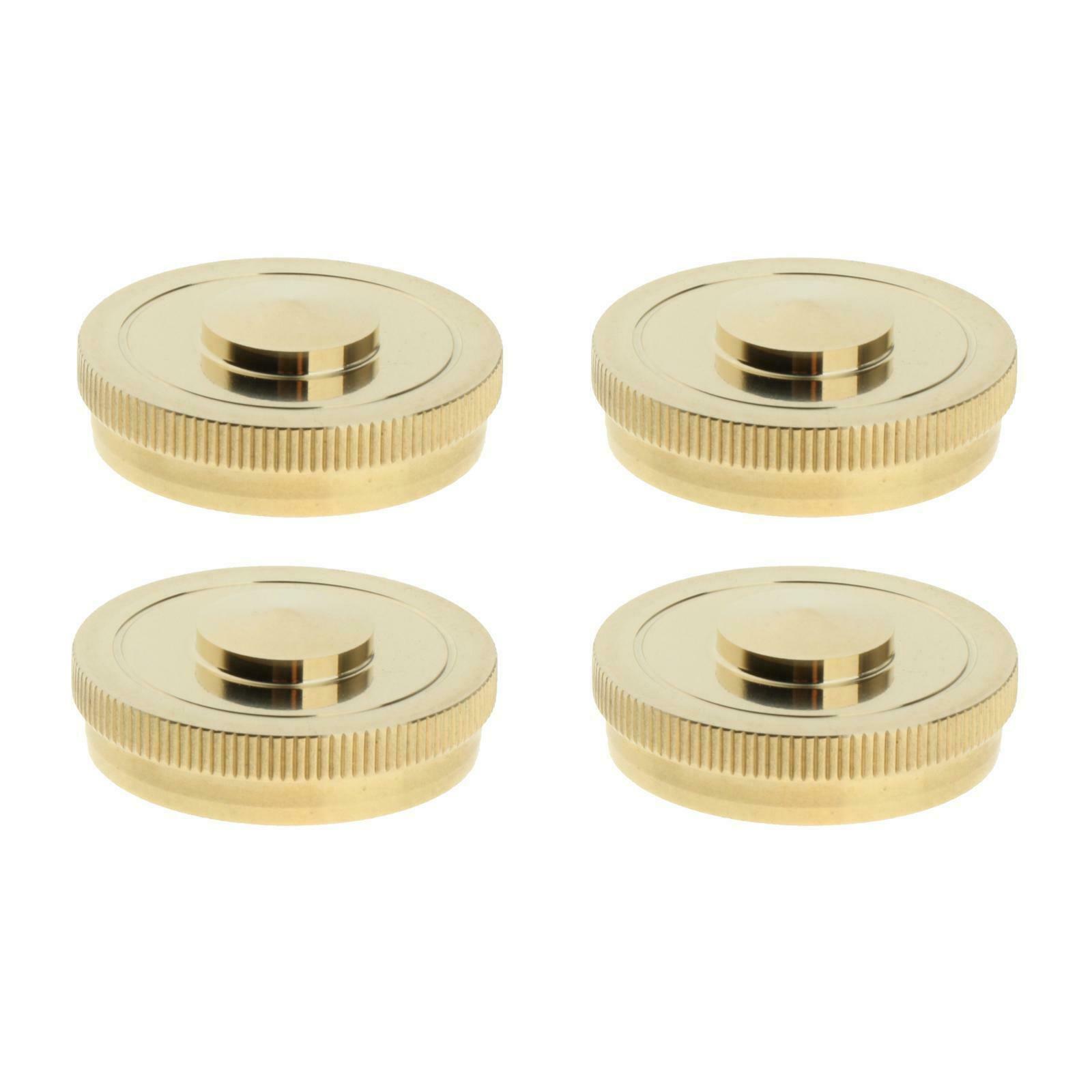 4 Pieces Golden French Horn Cylinder Lower Cover French Horn Intruments
