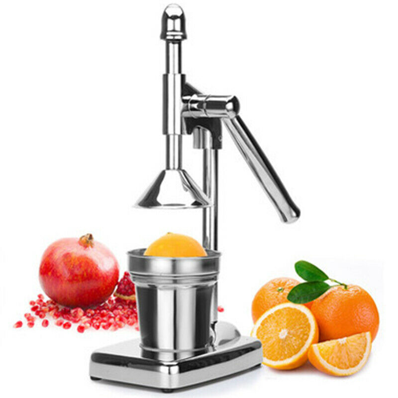 Manual Press Stainless Steel Fruit Juicer Handheld Vegetable Fruit Orange JuicT4