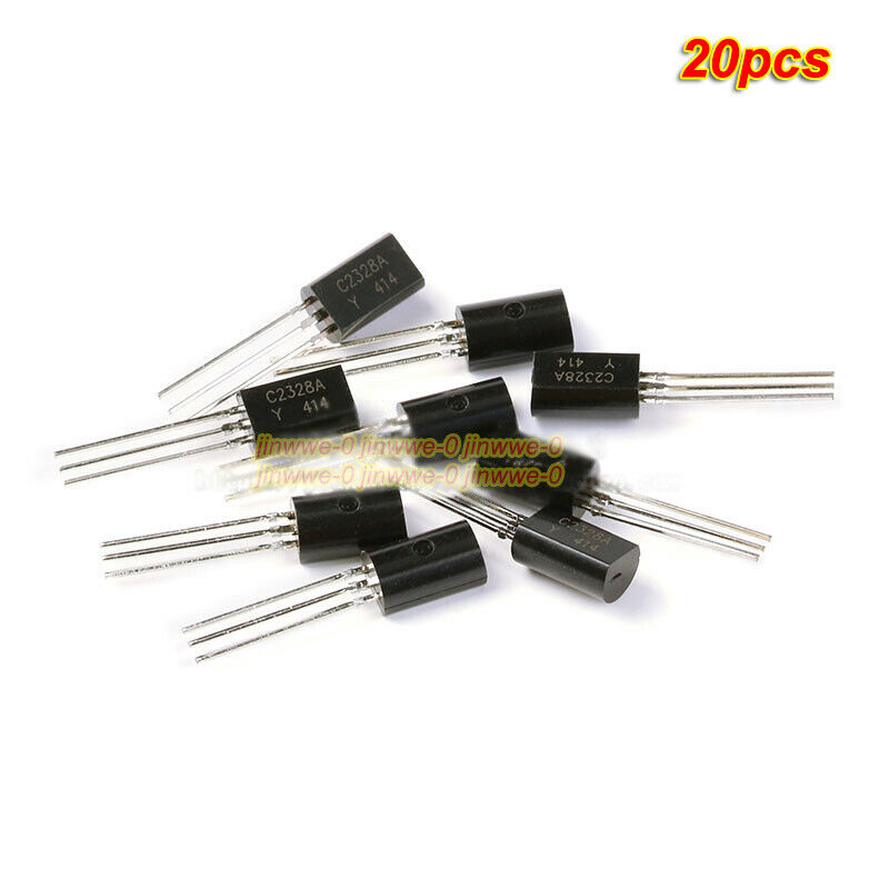 20pcs DIP Transistor 2SC2328A C2328 low power 0.03A/20V TO-92L Triode