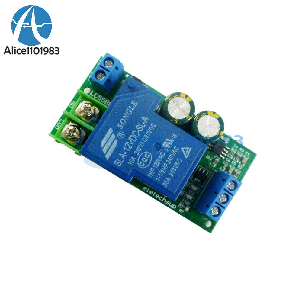 30A DC12V High Power Water Level Automatic Controller Liquid Sensor Relay Switch