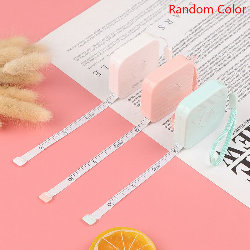 2m*7mm Tape Measure Portable Retractable Ruler Children Height Ruler Sewing YUDF