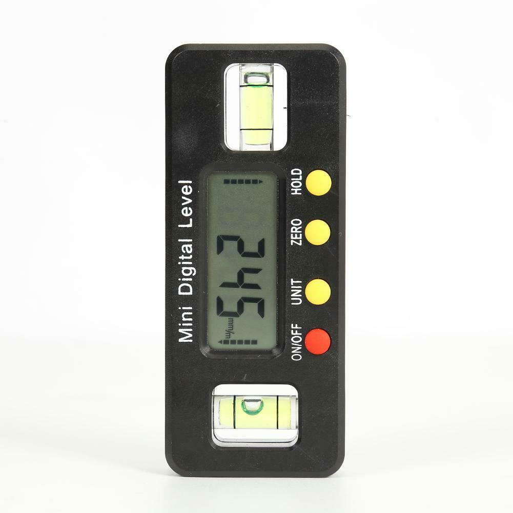 4*90° Digital Inclinometer Level Box Protractor Angle Finder Bevel Gauge Magnet