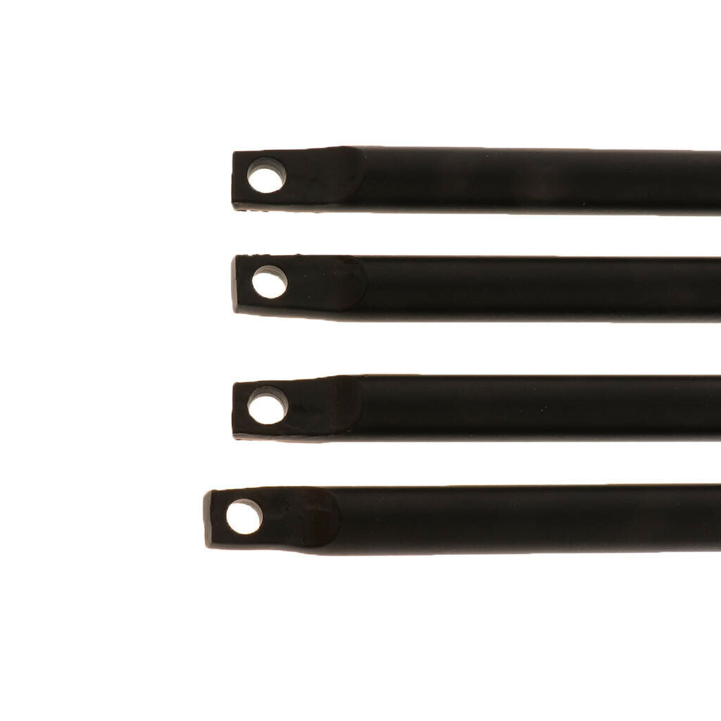 2pcs Alloy Saddlebag Brackets Support Universal for  Crusier - Black