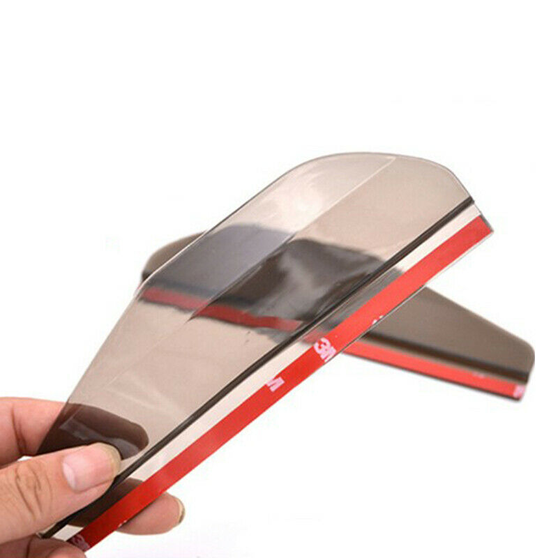 2xCar Rear View Mirror Mirror Rain visor Rain Eyebrow Universal Auto Acce^ENCHA