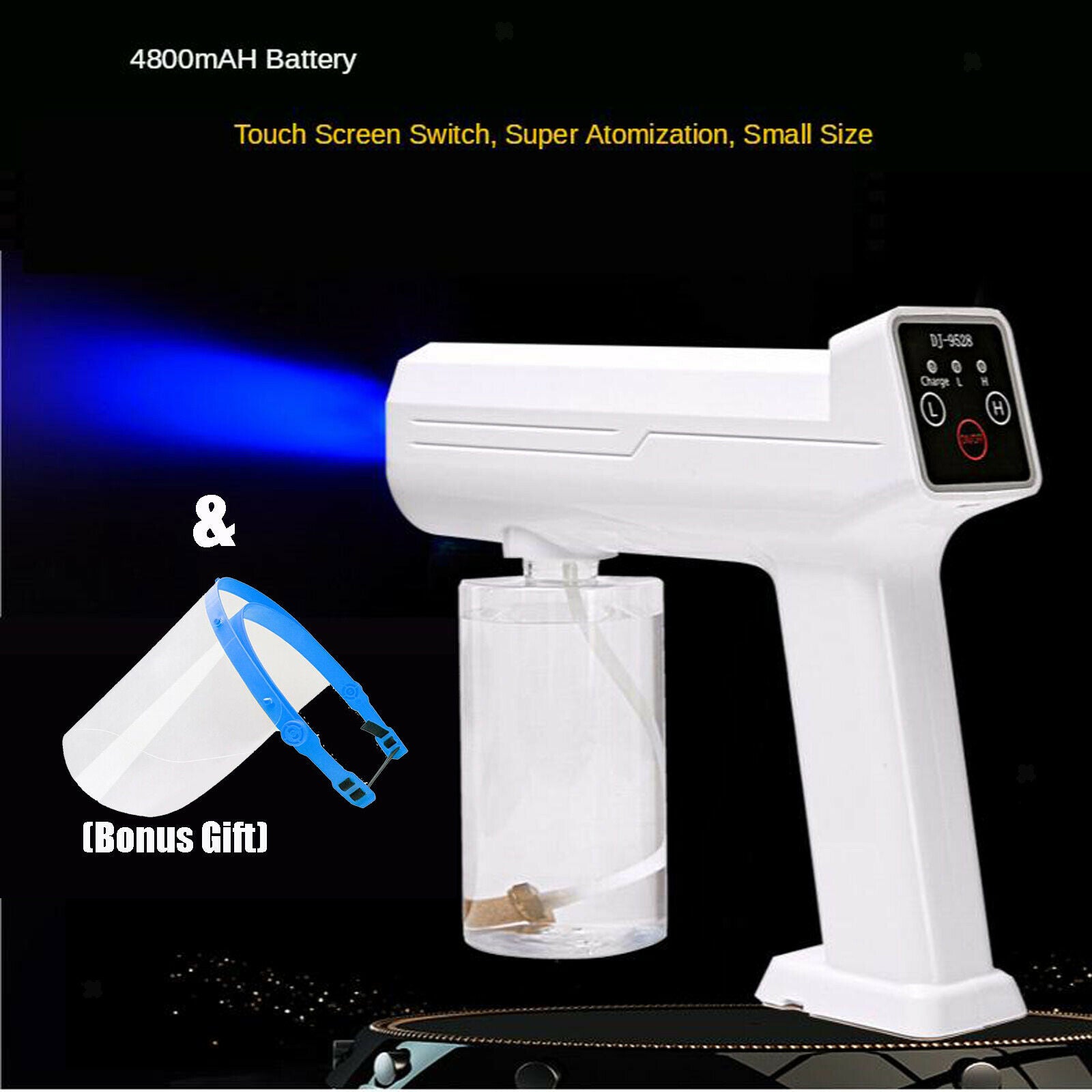 Cordless Sanitizer Spray Sprayer Disinfecting Fogger for Sanitizing