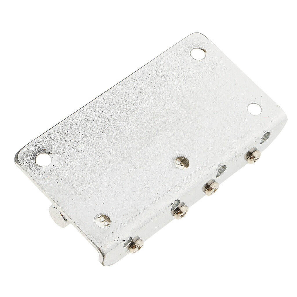 4-Saddle Bridge Rigid Tail Bridge for 4-String Electric Bass Parts