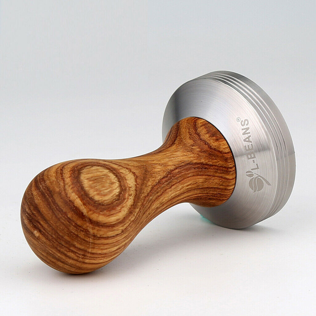 Coffee Tamper 58mm Barista Espresso Coffee Beans Calibrated Convex Tamper