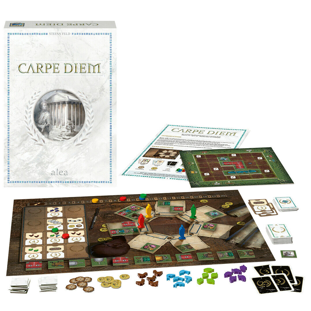 26926 Ravensburger Carpe Diem Strategy Game - Seize the Day Family Game Age 10+